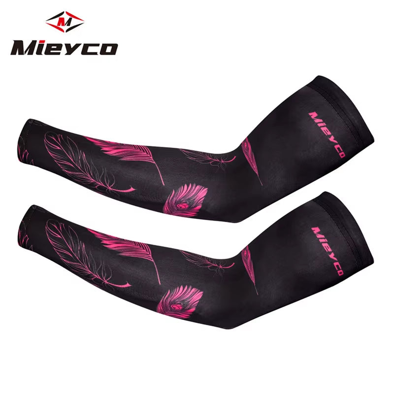 Mieyco Arm Sleeve UV Sun Protection Cycling Sleeves Basketball Running Fishing Outdoor Cuff Sleeves Cycling Arm Warmers
