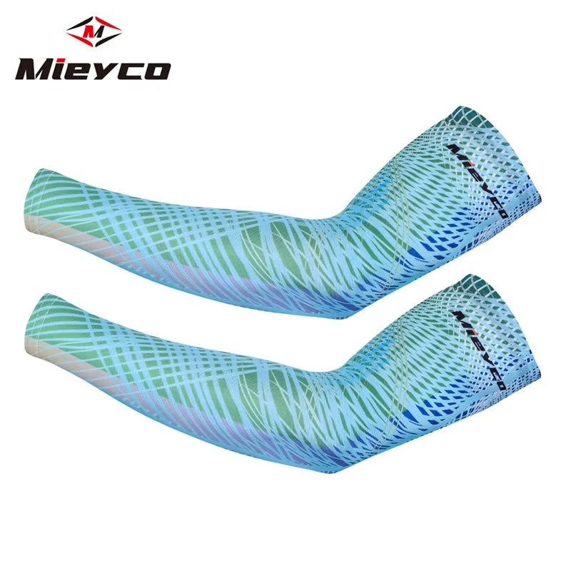 Mieyco Arm Sleeve UV Sun Protection Cycling Sleeves Basketball Running Fishing Outdoor Cuff Sleeves Cycling Arm Warmers